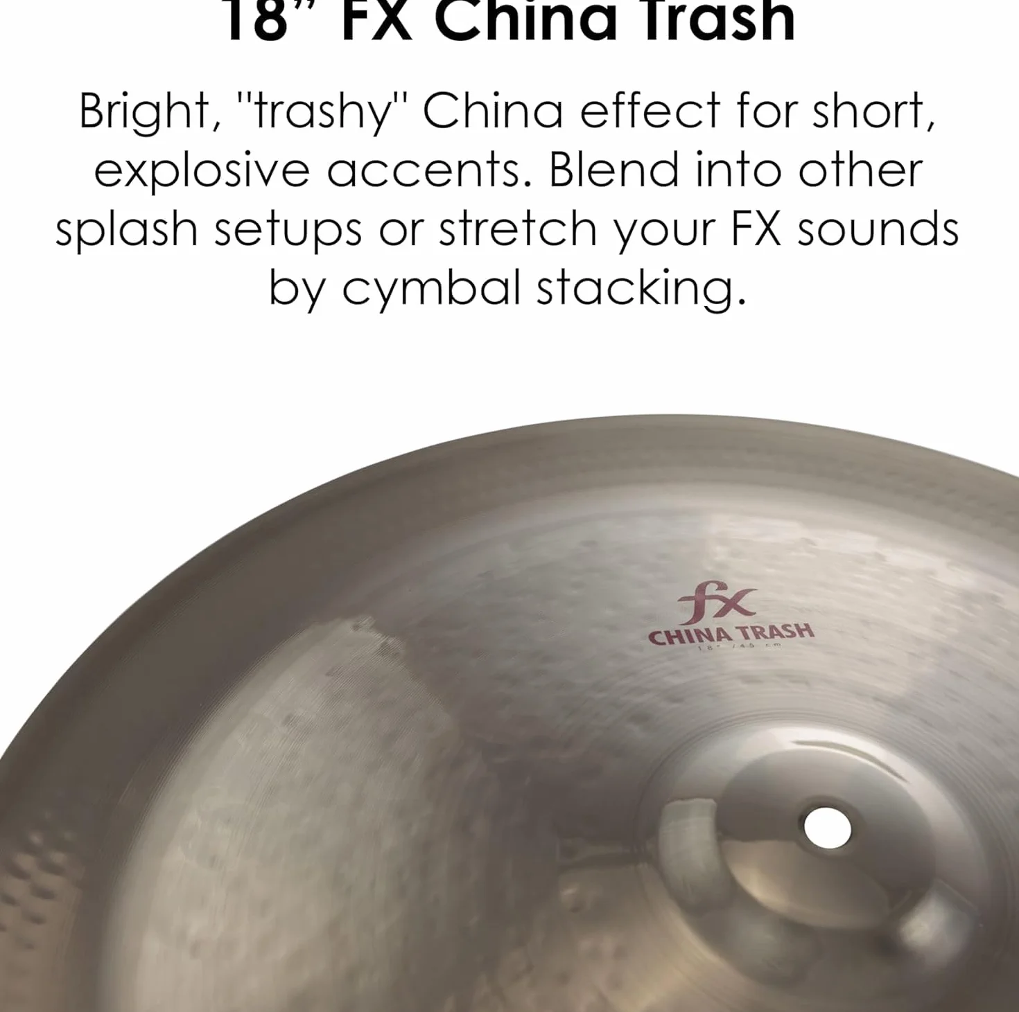 Zildjian A0618 Oriental China Trash 18"