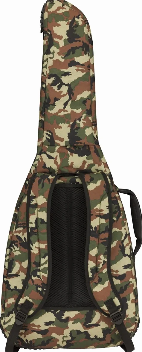 Fender FE920 Camo Electric Guitar Gig Bag, Woodland Camo