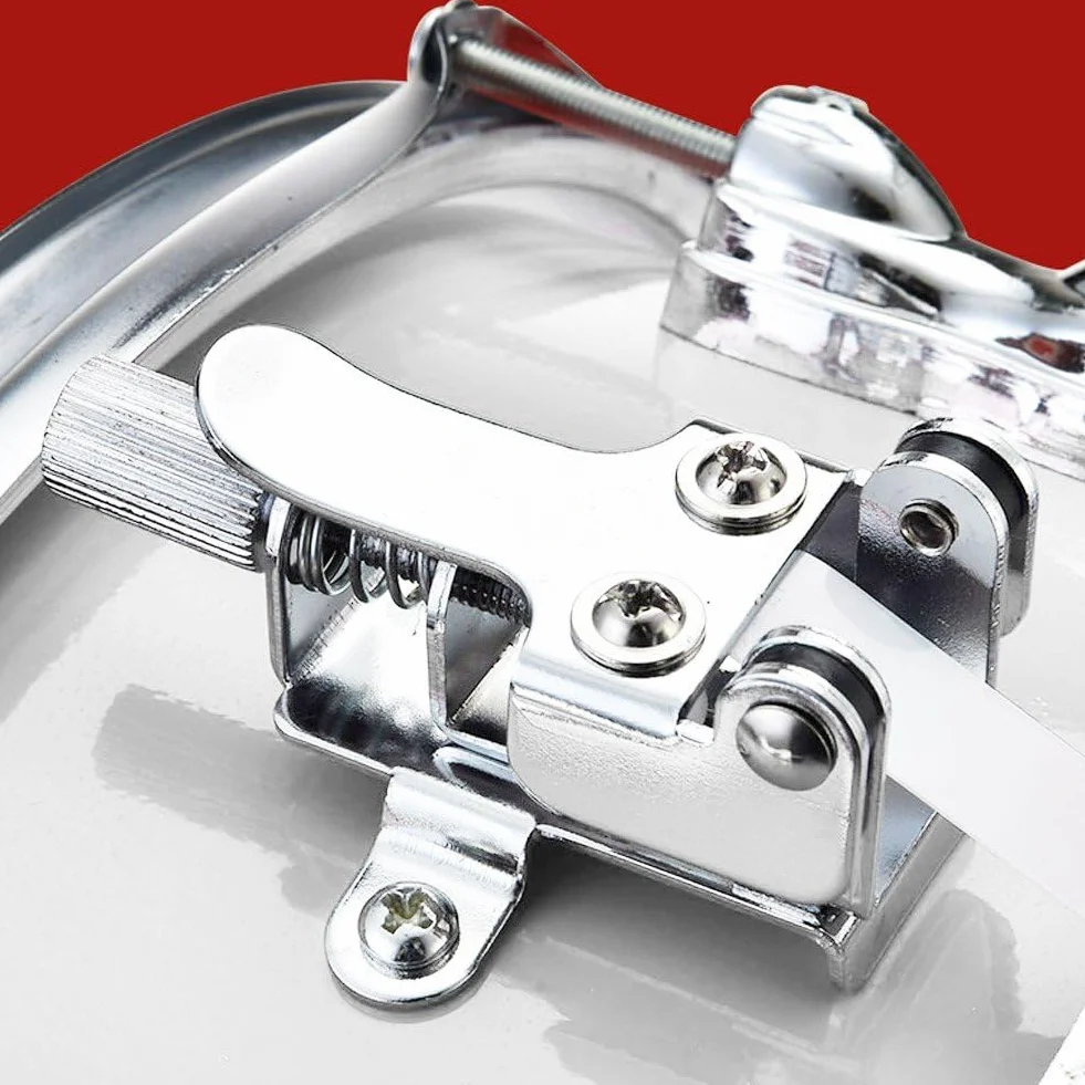 Set Rullante 13 Pollici con Tracolla Regolabile - Tamburo Marcia a Percussione con Bacchette per L'apprendimento della Musica E L'esecuzione di Strumenti Musicali a Percussione