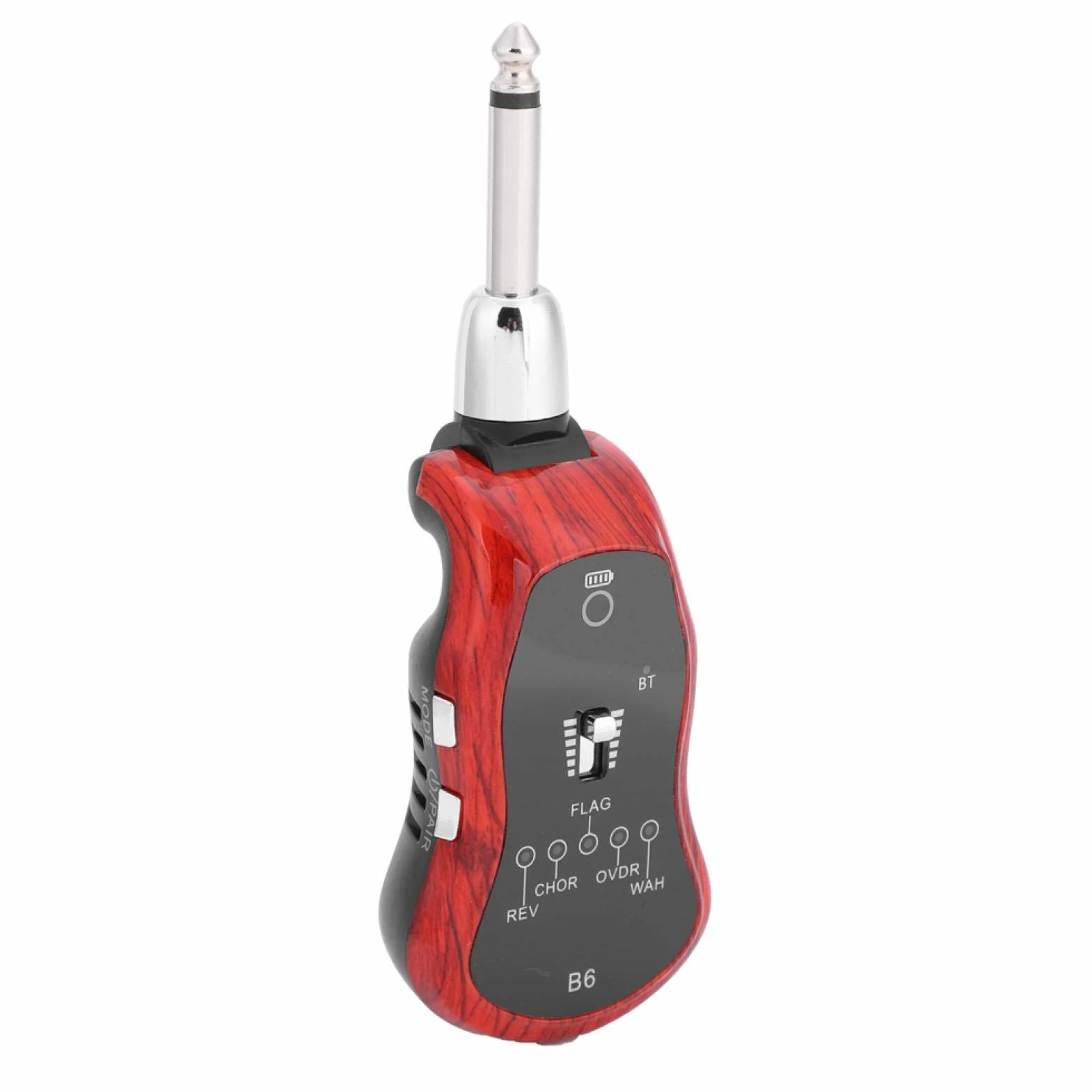 Effetti per chitarra Bluetooth - Effetti per sintetizzatori per chitarra portatili - Jack di uscita da 3,5 mm 5 modalità audio Effetti per chitarra Amplificatore Accessorio per chitarra