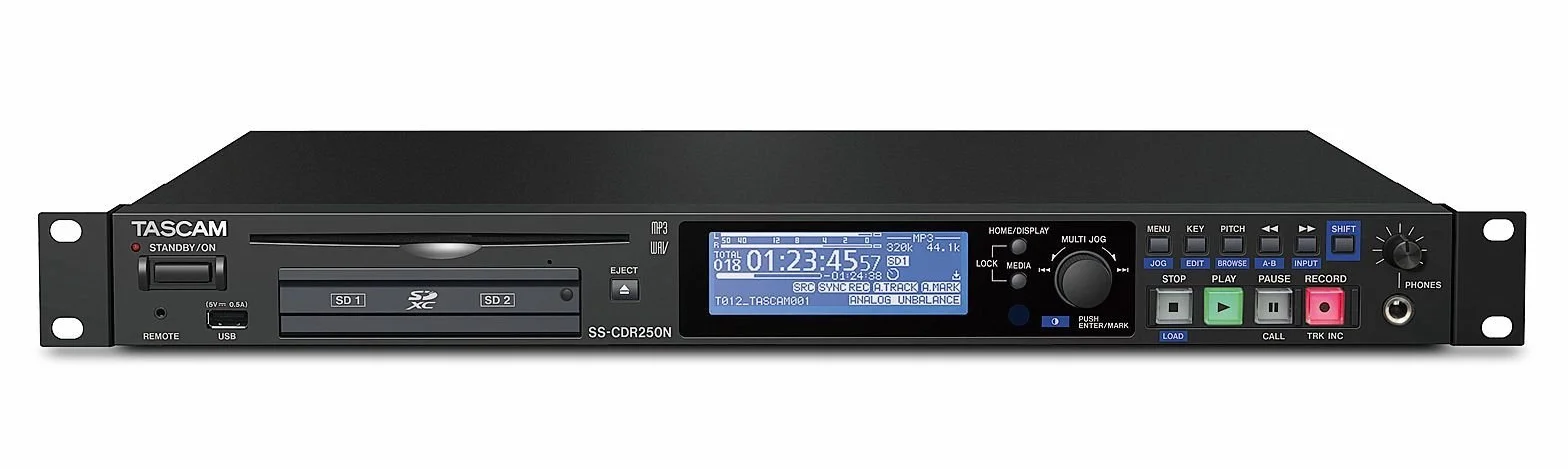 Tascam SS-CDR250N - Masterizzatore CD/SD