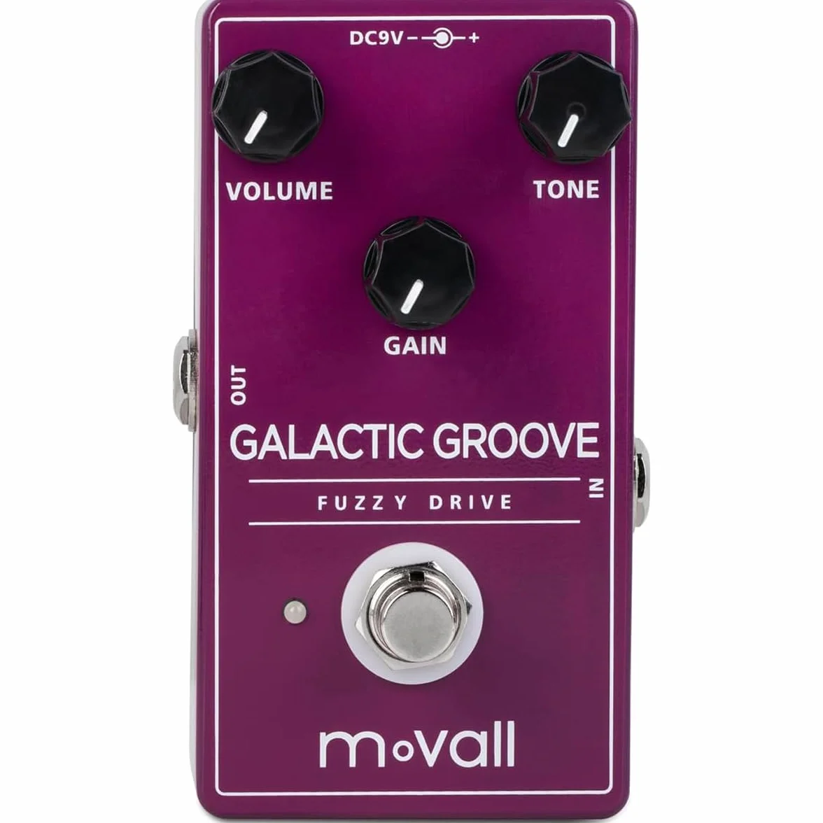 MP-102 - Galactic Groove Fuzzy Drive, pedale per chitarra Op-Amp simile al Fuzz