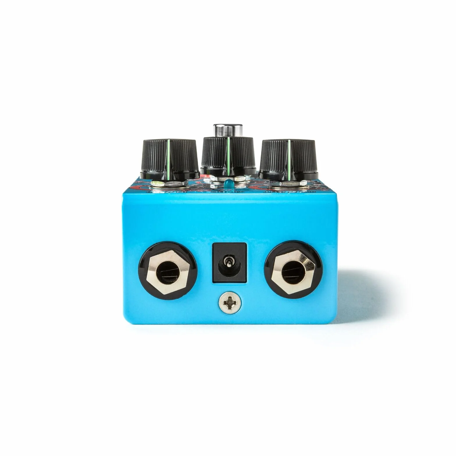 WAY HUGE - WM32B Geisha Drive Blue | Pedale Overdrive Dinamico con Finitura Esclusiva e Controlli Intuitivi per Suoni Versatili