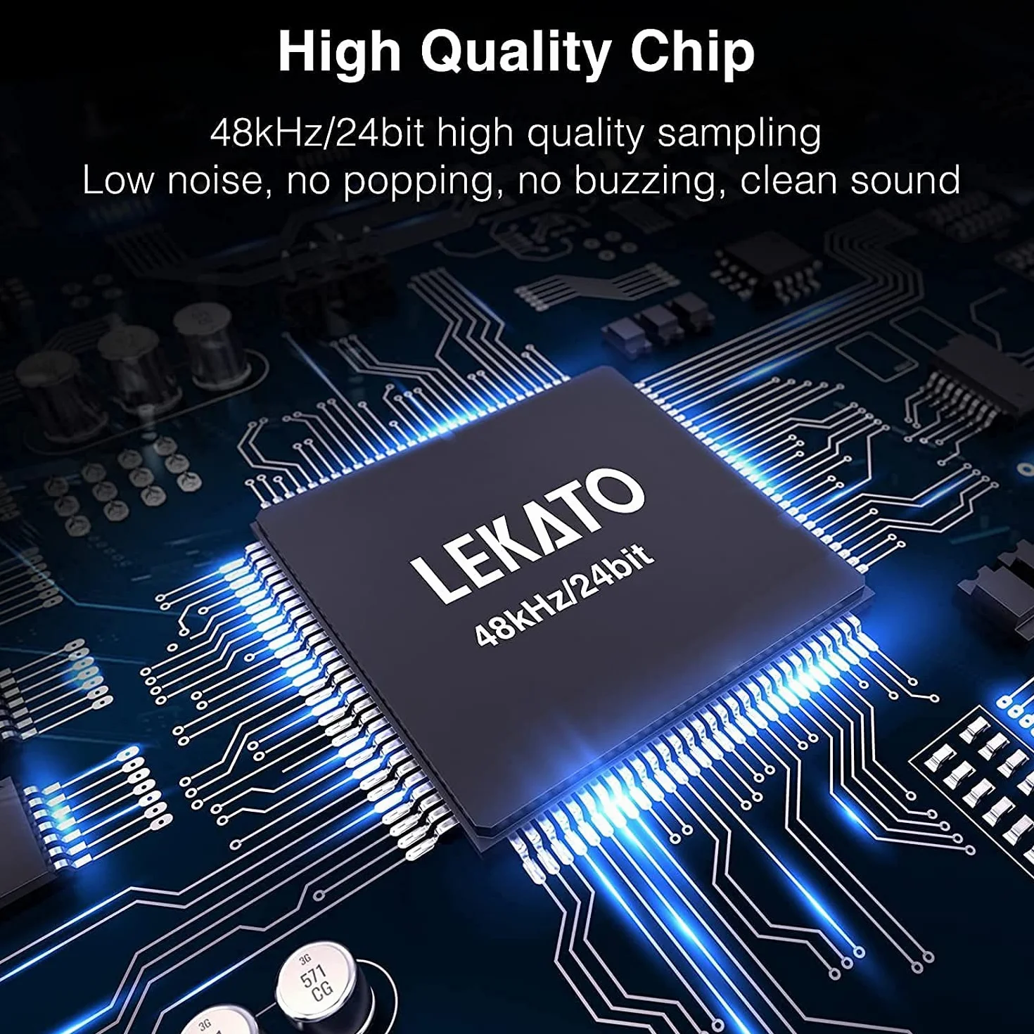 LEKATO Triple Looper con alimentatore di rete Syncron Recording Elettrico Auto Loop Pedale Effetti 18 Minuti Tempo di Registrazione Unlimited Overdub Guitar Looper Station per Chitarre Bass