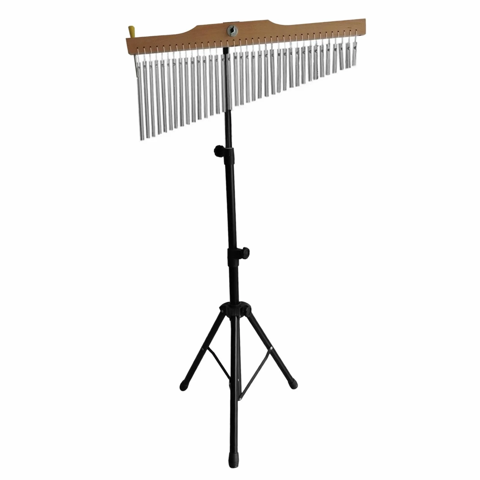 Glockenspiel a 36 Battute con Supporto di Montaggio, Strumento Musicale a Fila Singola a 36 Note, Strumento a Percussione per Lezioni Scolastiche in V, Nero argento