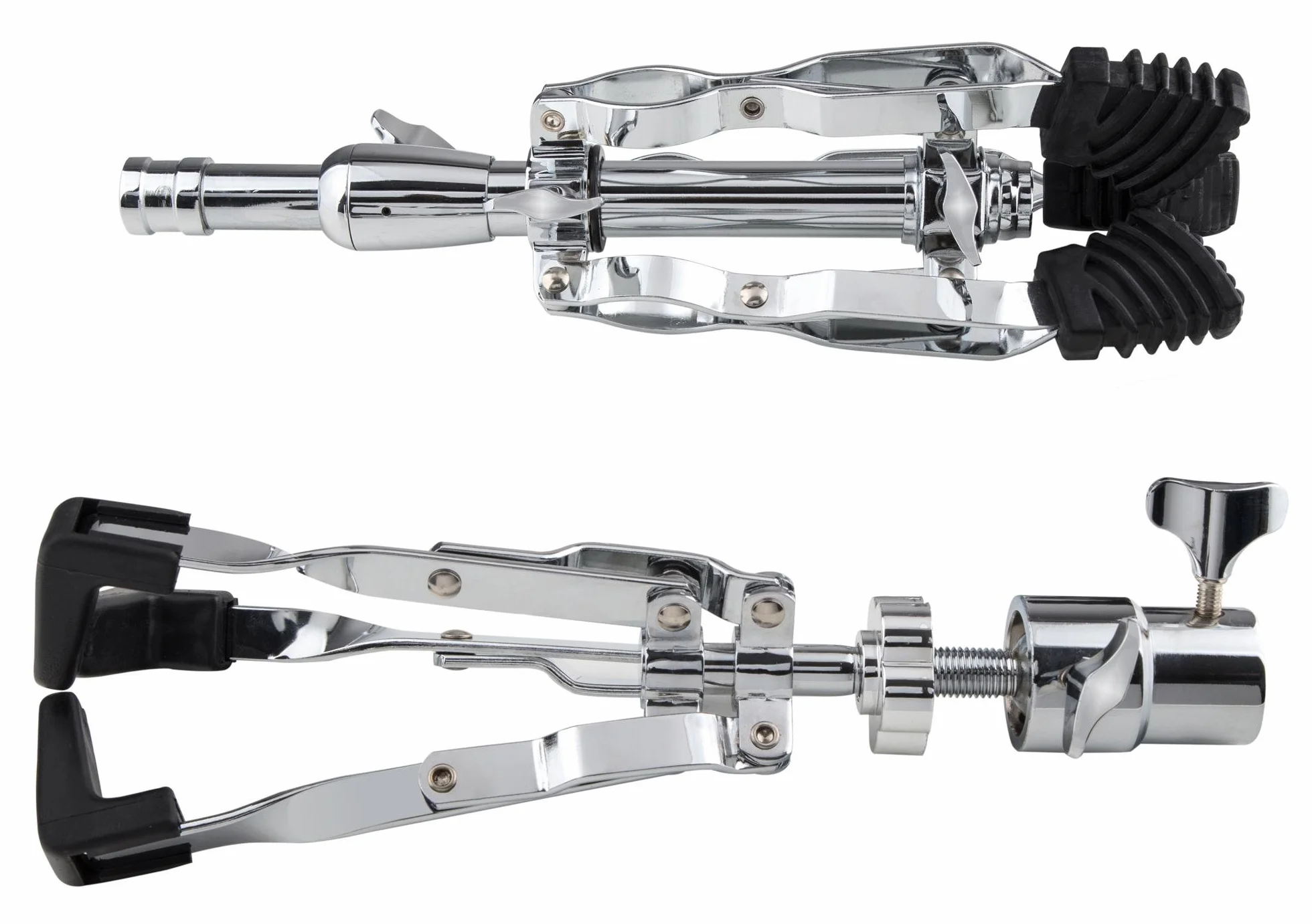 XDrum Supporto Rullante Pro (per rullanti da 13" a 14", regolabile in altezza da 46 a 65 cm, snodo a sfera, doppio rinforzo, 3,8 kg)