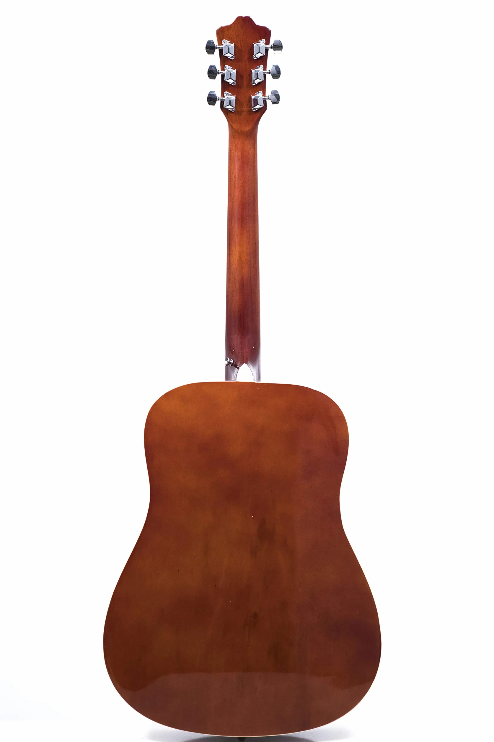 Rio Natural 4/4 Full Size 41 Pollici Chitarra Acustica Pacchetto Outfit Principiante Dreadnought Corda d'acciaio - NUOVO (Naturale)