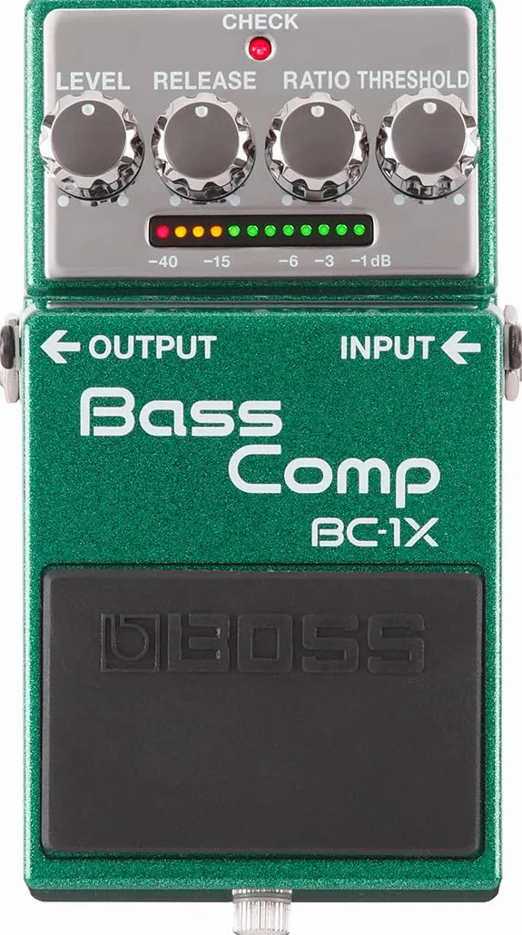BOSS BC-1X Pedale compressore per basso