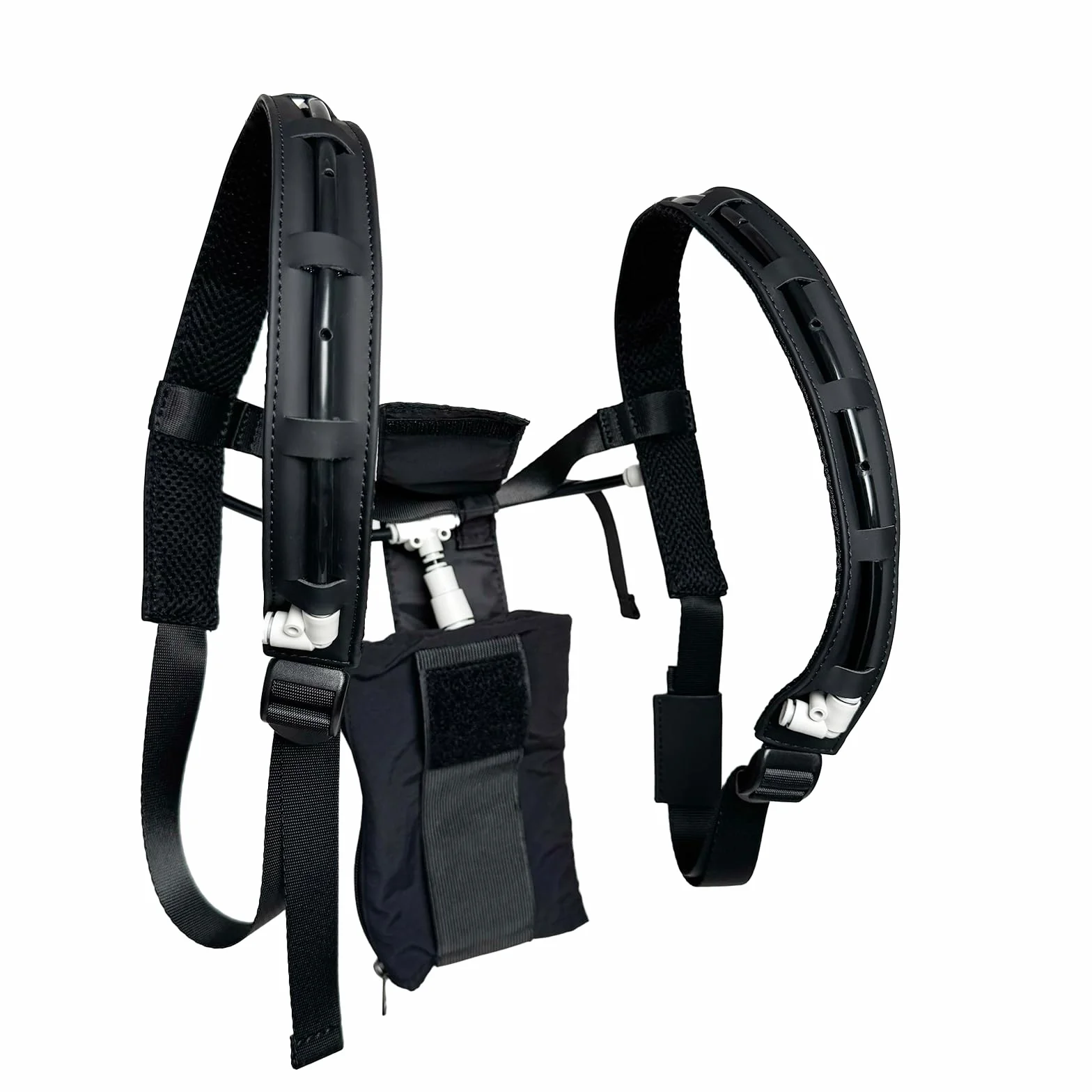 PMI Smoke Vest per SmokeNINJA Pro - Imbracatura portatile per nebbia con tubi, resistente agli spruzzi, resistente al calore, per cosplay, FX, Halloween, compatibile con SmokeGENIE