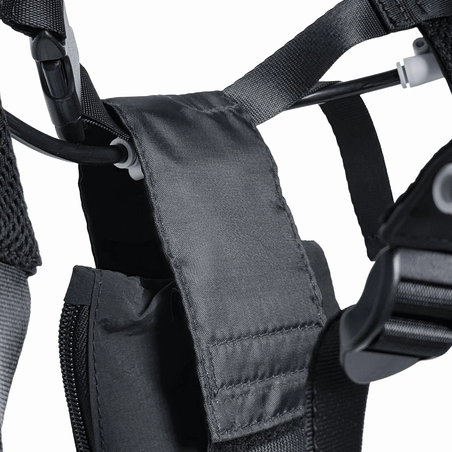 PMI Smoke Vest per SmokeNINJA Pro - Imbracatura portatile per nebbia con tubi, resistente agli spruzzi, resistente al calore, per cosplay, FX, Halloween, compatibile con SmokeGENIE