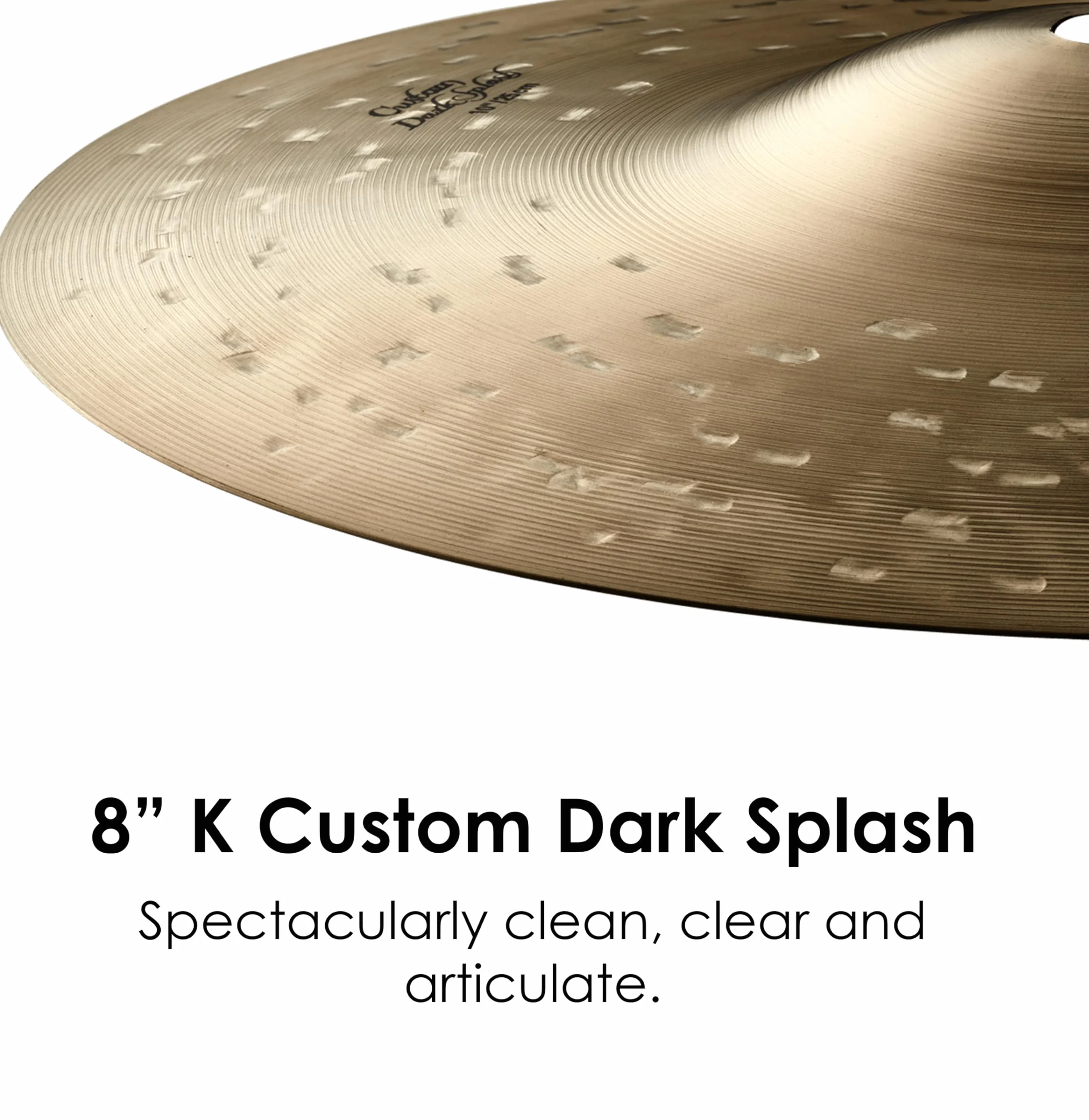 Zildjian K0930 Custom Dark Splash 8"