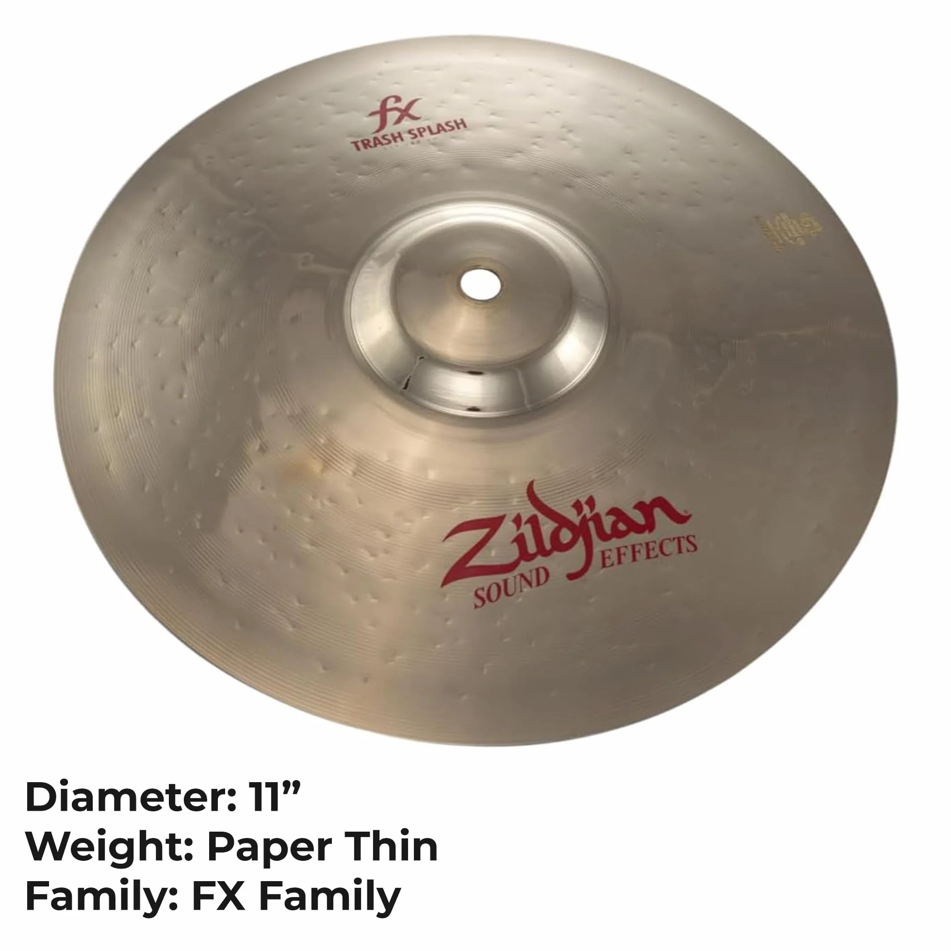 Zildjian A0611 Oriental Trash Splash 11"