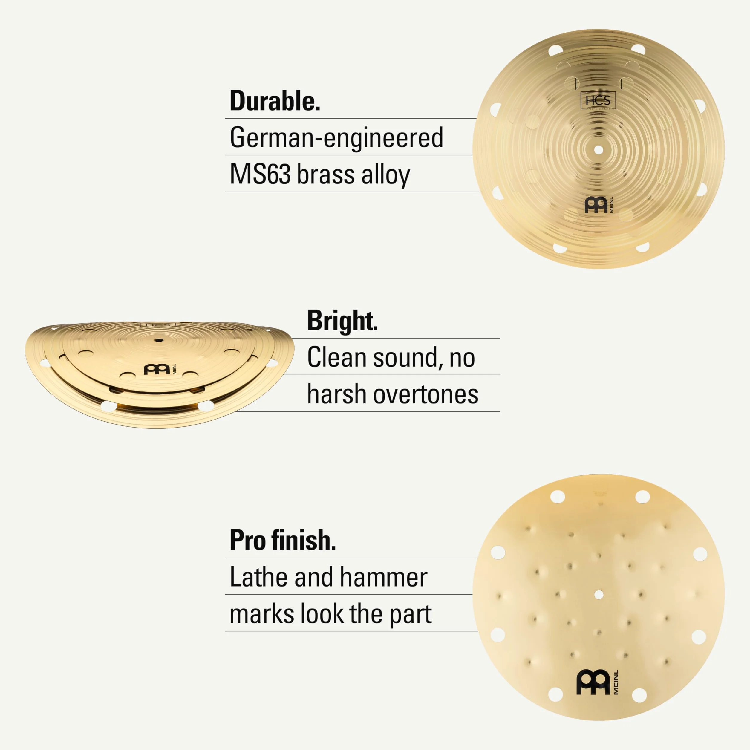 Meinl HCS 10"/12"/14" Smack Stack