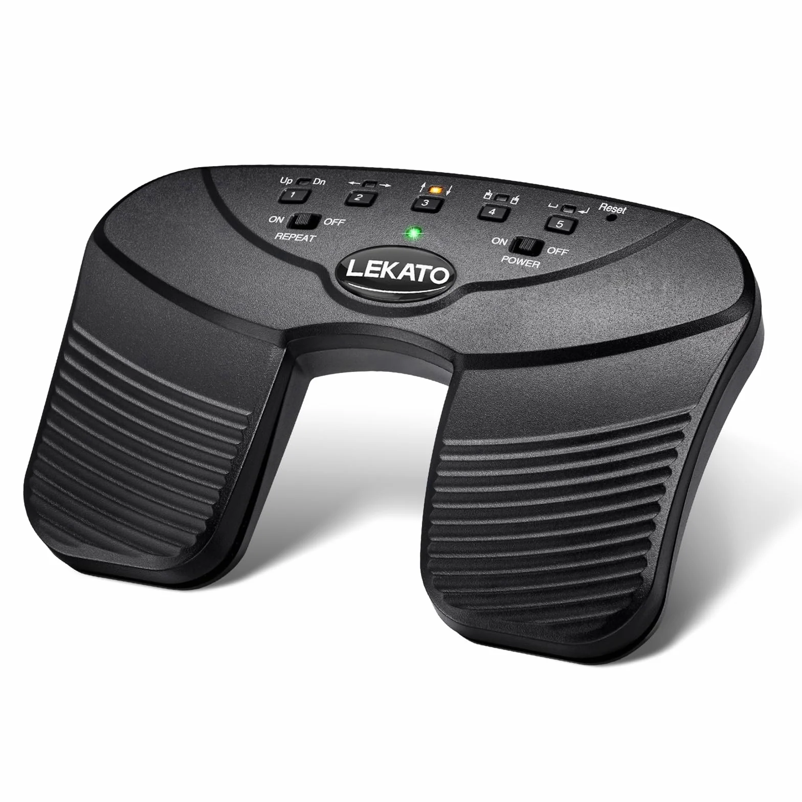 LEKATO Bluetooth Page Turning Pedale Silenzioso Partizioni Pagina Turner Pedale per Tablet e Telefono