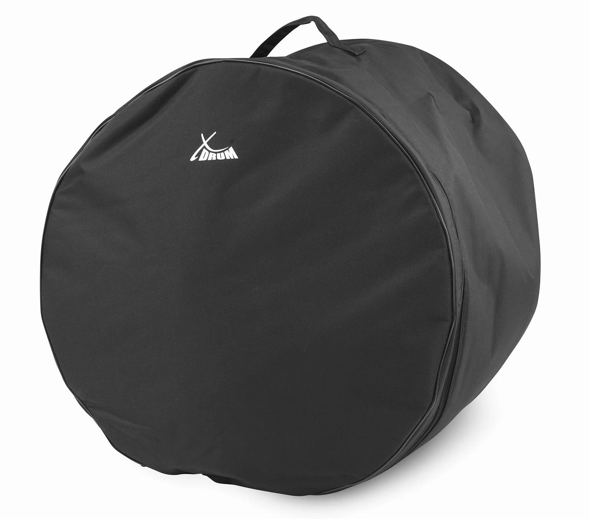 XDrum Classic Drumbag, borsa per batteria per cassa misura 20"x18" (diametro: 20", profondità: 18", idrorepellente, imbottitura interna, maniglia robusta) Nero