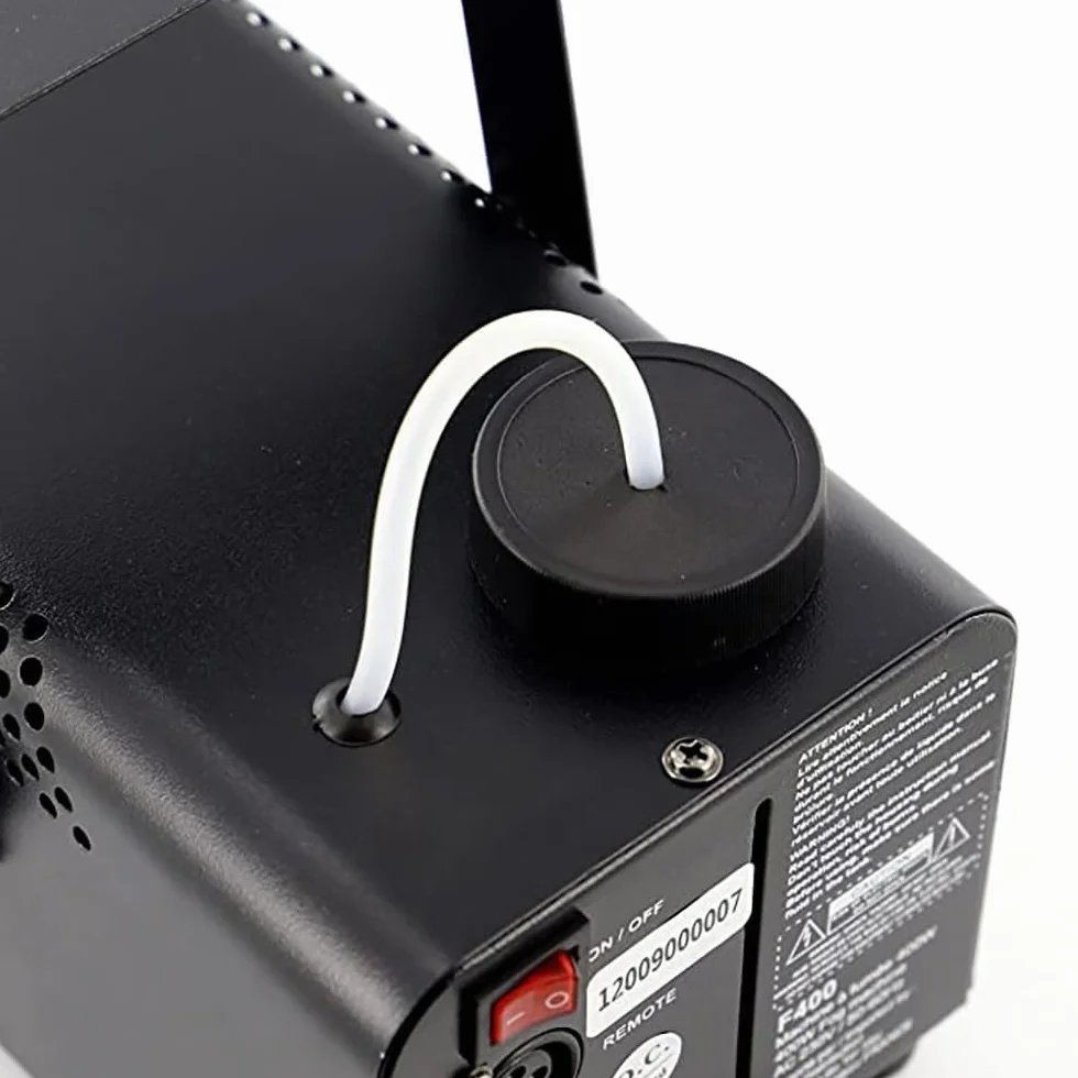 Macchina per fumo + liquido per fumo, 5 litri, potenza 400 Watt, flusso molto buono, tempo di riscaldamento rapido, serbatoio 0,3 litri, facile da trasportare, ideale per DJ