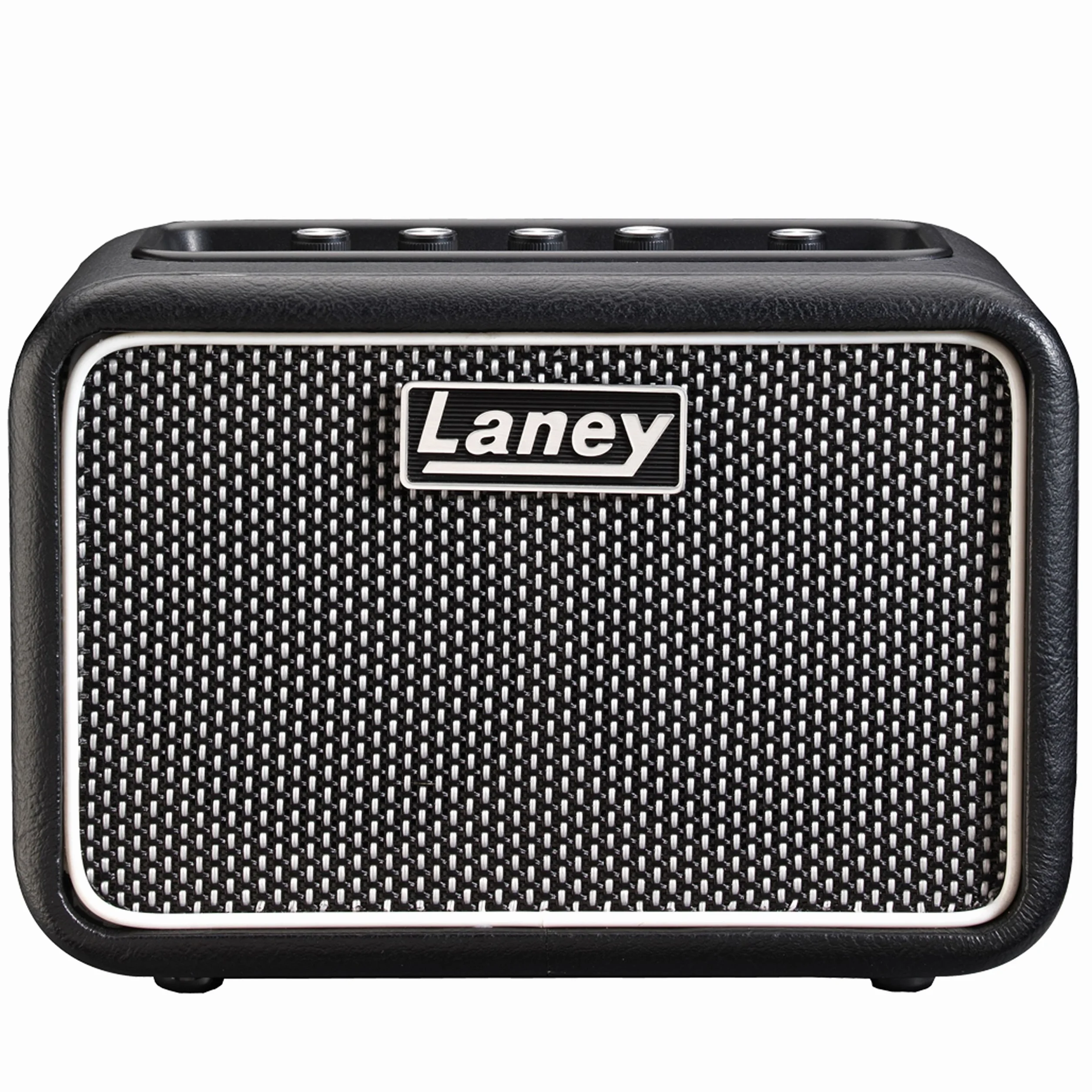 Laney Mini-ST-SUPERG-2 6W Battery Guitar Amp-Amp di pratica compatta con canali puliti/drive, ritardo, input per smartphone LSI, AUX in, abbonamento per chitarra Ultimate gratuito