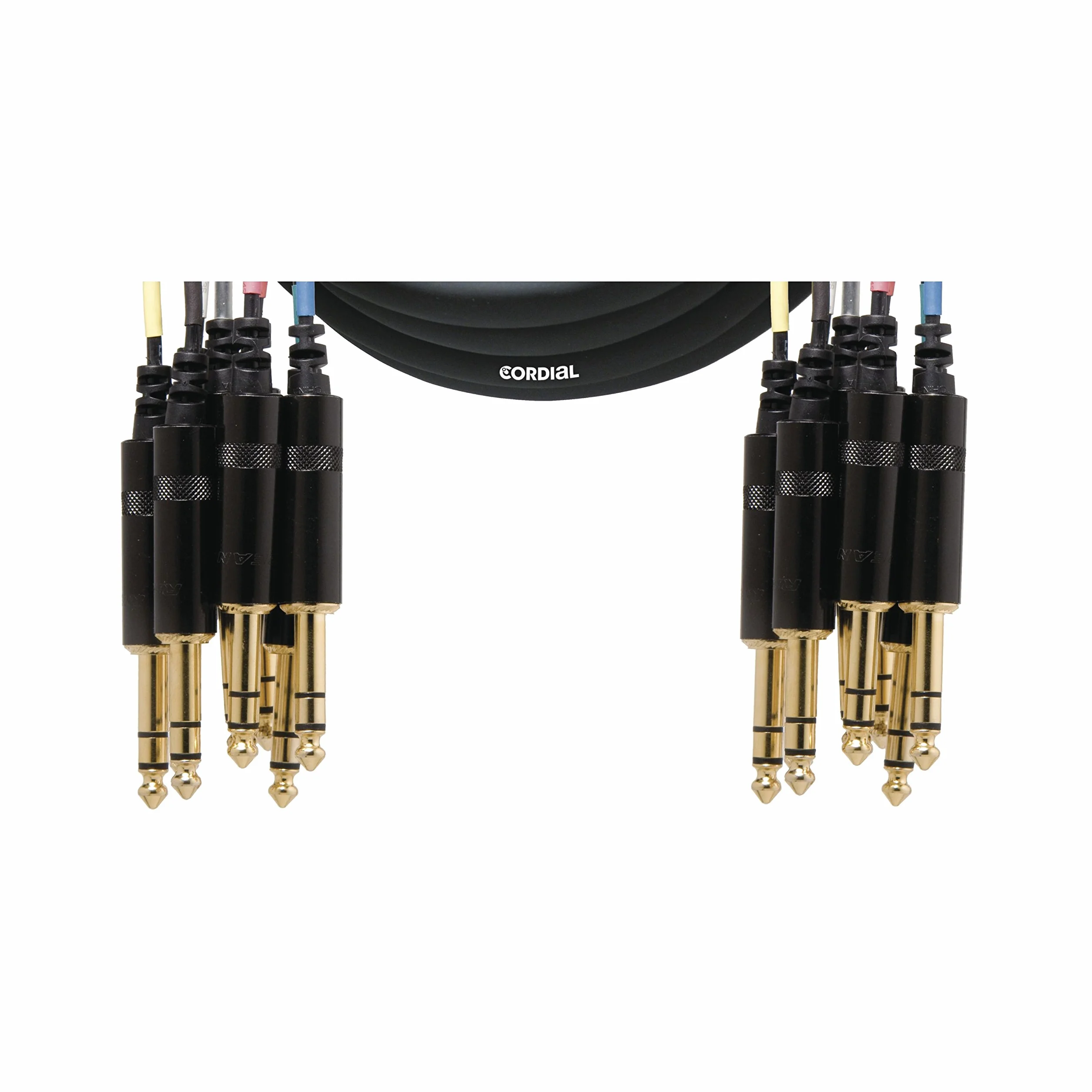 Cordial Intro Multicore Kli/Kli symm. 8-fach, Rean Stecker, 3,0m - Cavo multicore analogico