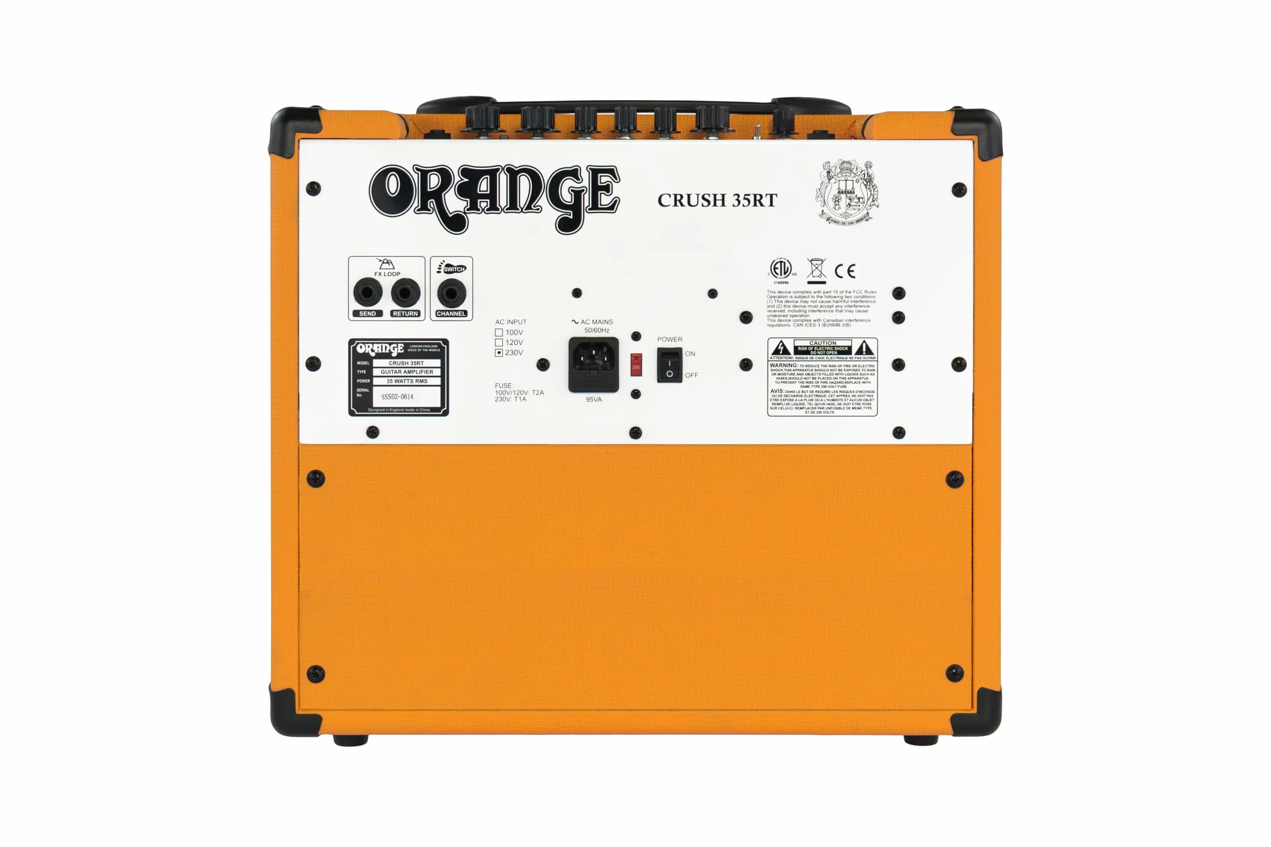 Orange Crush 35RT - Amplificatore combo a stato solido per chitarre elettriche