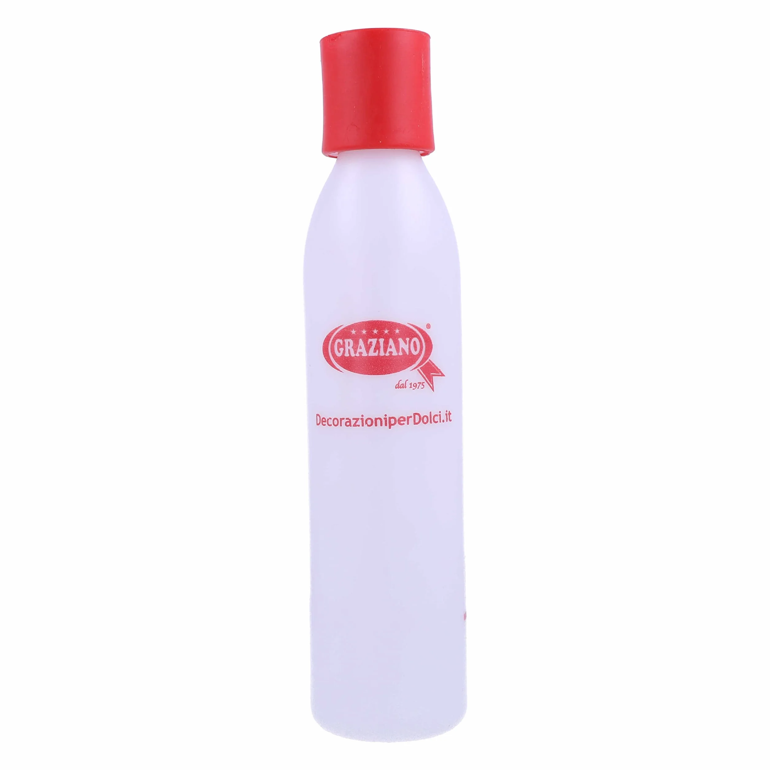 Graziano, Bottiglia per Bagna, Realizzata in Plastica Graduata con Tappo Forato, Ideale per Bagnare il Pan di Spagna e Tutte le Torte con Bagne Alcoliche o Analcoliche, 500 ml