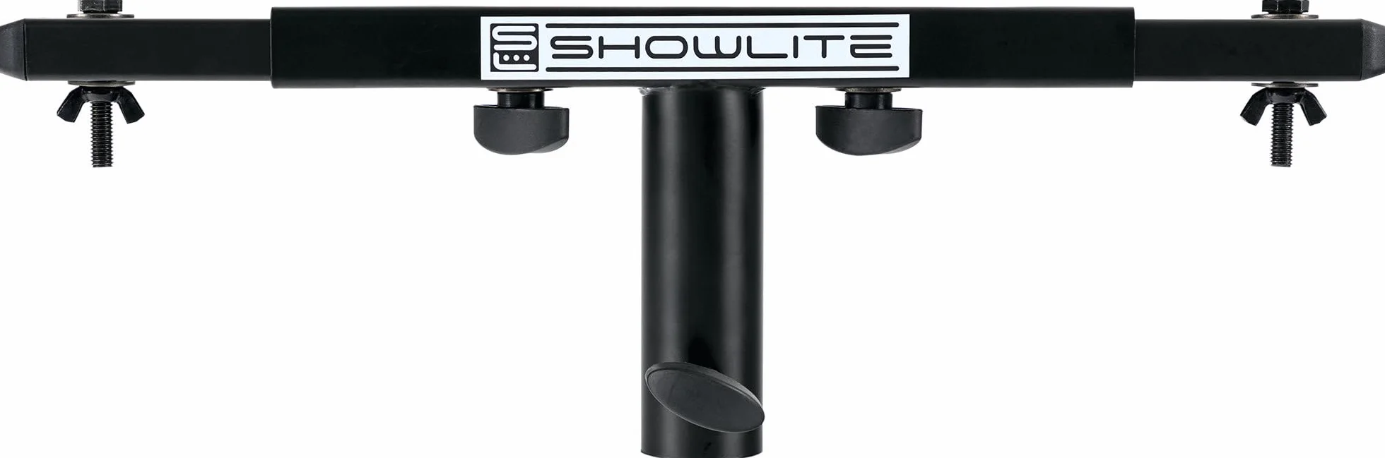 Showlite SAT-02 T Dual Quertraverse (trave trasversale per 2 faretti, montabile su tubo stativo da 35 mm, acciaio) nero