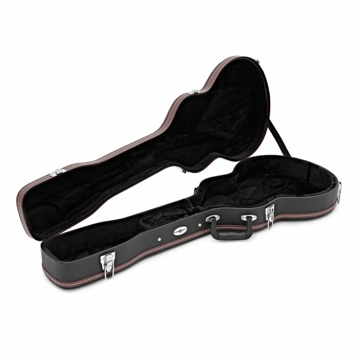 gear4music Custodia rigida per chitarre elettriche stile New Jersey
