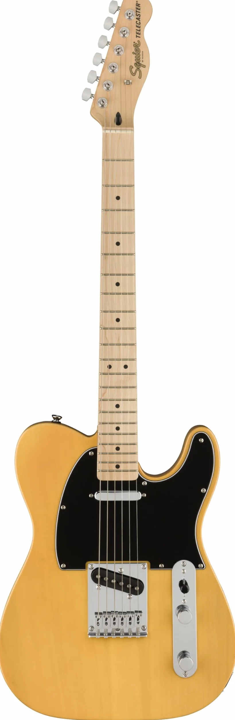 Squier by Fender Affinity Series Telecaster, Chitarra Elettrica, Tastiera in Acero, Butterscotch Biondo, Include lezioni virtuali gratuite su Fender Play
