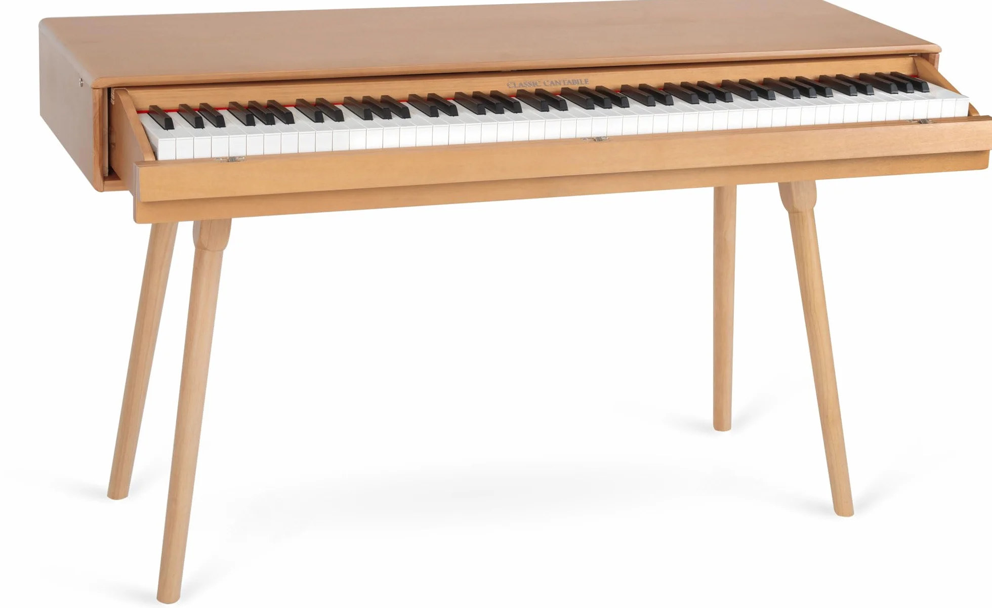Classic Cantabile DP-730 OK - Pianoforte Digitale 88 Tasti pesati Tastiera Ponderati Azione del Martello - Tavolo con pianoforte elettrice incorporato - Con leggio e pedaliera - USB MIDI - Quercia