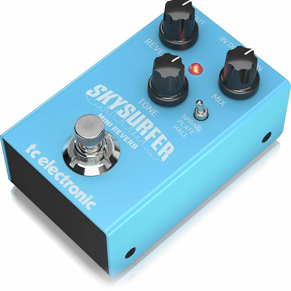 TC Electronic SKY SURFER MINI REVERB Riverbero di qualità da studio con 3 premiati algoritmi TC Electronic, ora con unimpronta compatta