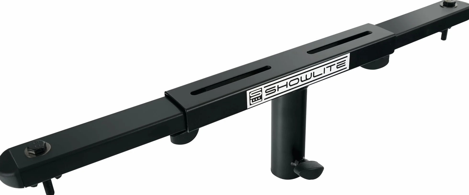 Showlite SAT-02 T Dual Quertraverse (trave trasversale per 2 faretti, montabile su tubo stativo da 35 mm, acciaio) nero