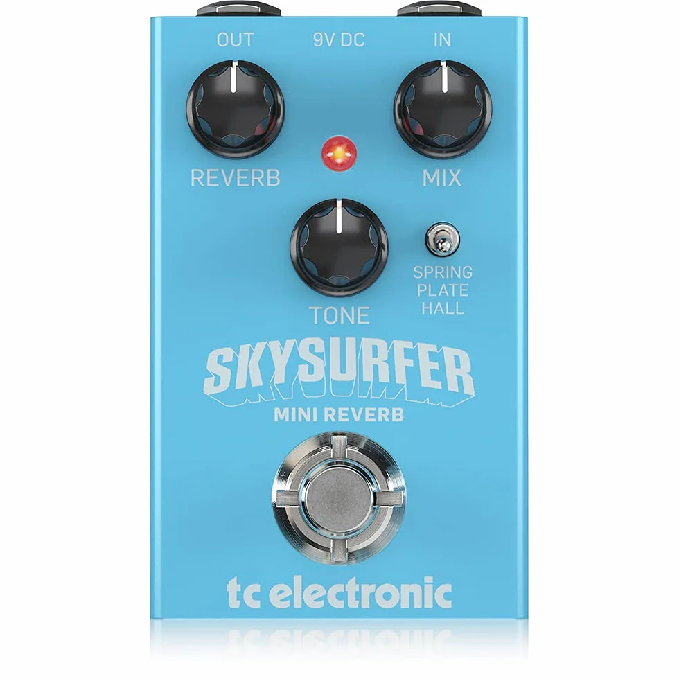 TC Electronic SKY SURFER MINI REVERB Riverbero di qualità da studio con 3 premiati algoritmi TC Electronic, ora con unimpronta compatta