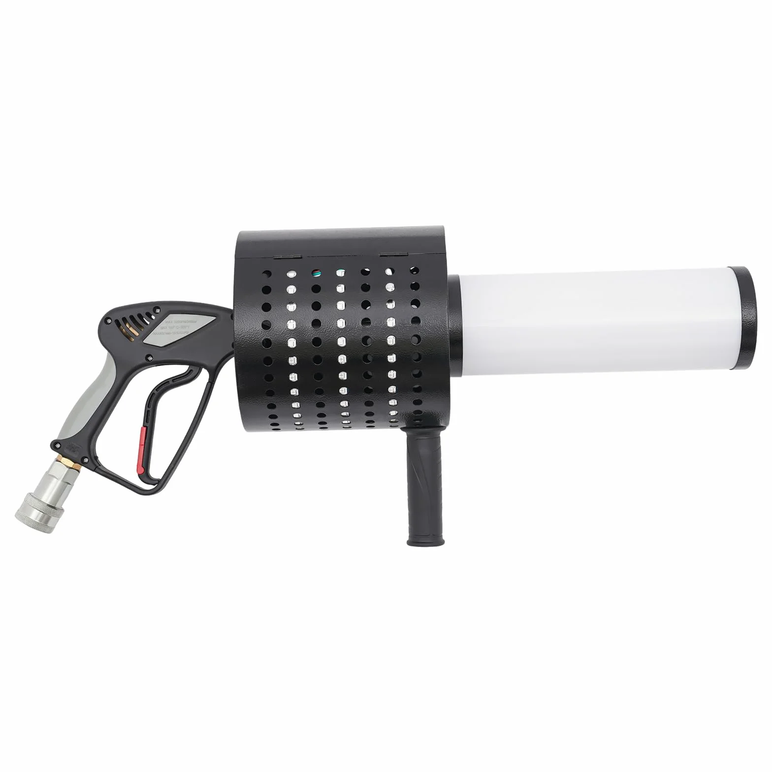 Macchina Lanciatore di Coriandoli Professionale Con Tubo D'aria Da 10 Piedi Portatile per Feste, Casa, Bar, Banchetti, Spettacoli Dal Vivo (Senza Coriandoli)