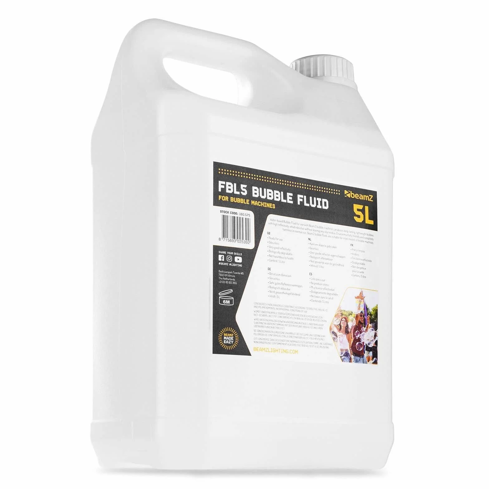 beamz Bubble Liquid 5 L
