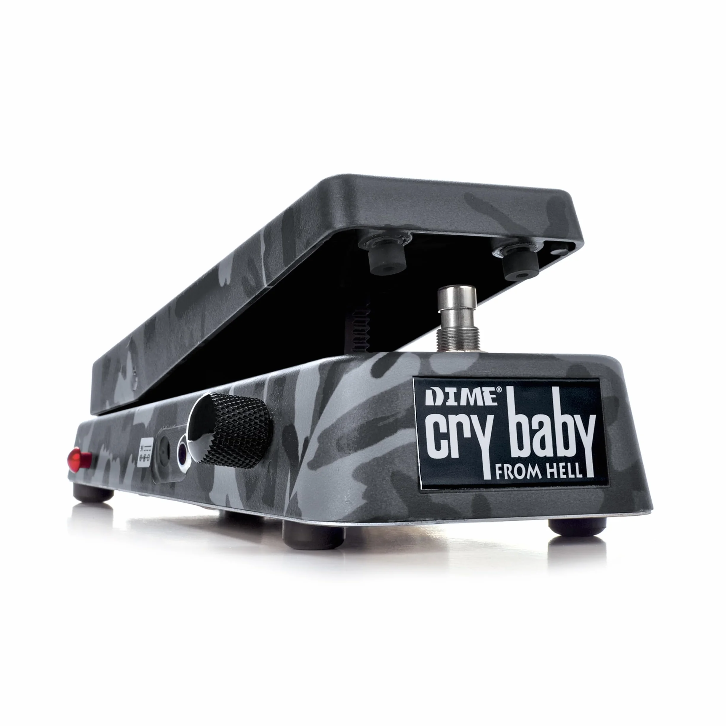 JIM DUNLOP - DB01B Dimebag Cry Baby From Hell Wah - Pedale Wah Signature di Dimebag Darrell, con 6 Selettori Frequenza, Boost Attivabile, Controllo Fine-Tune e LED Indicatori