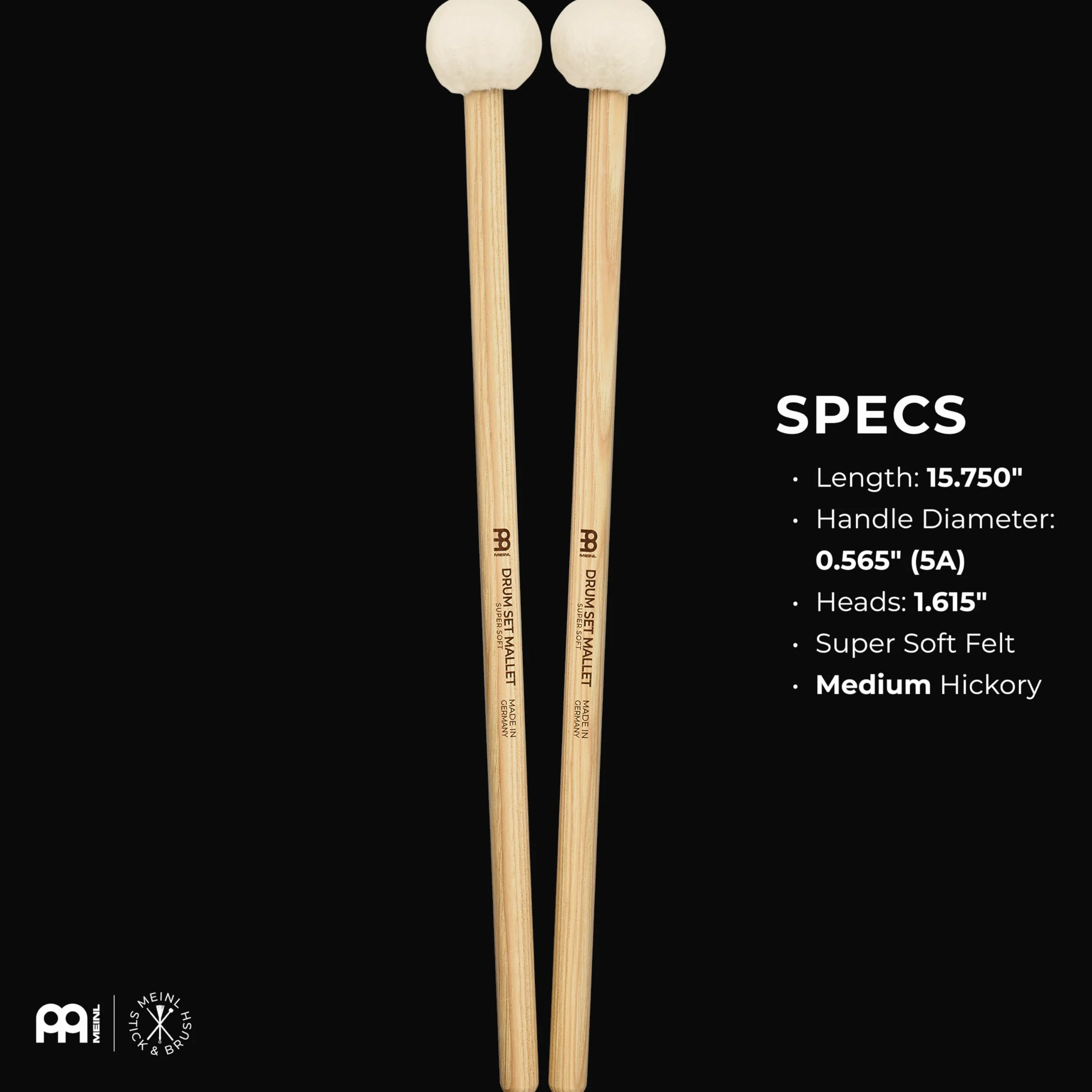 Meinl Super Soft Drumset Mallet