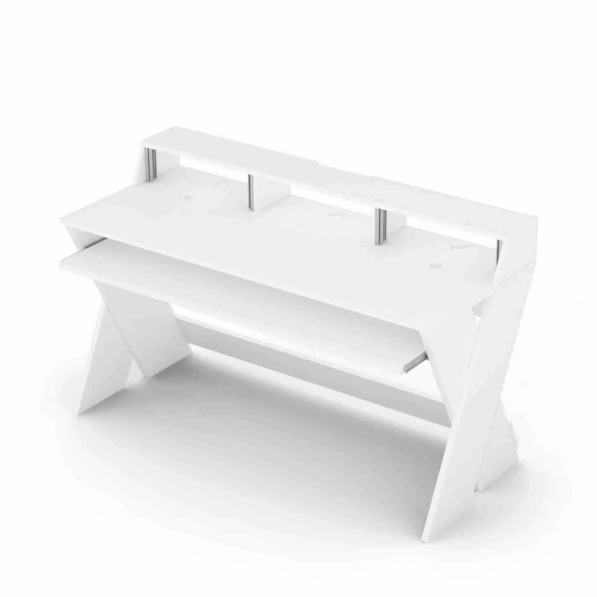 ACCESSORI DJ. Orologio Mobile per dj Sound Desk Pro colore bianco.