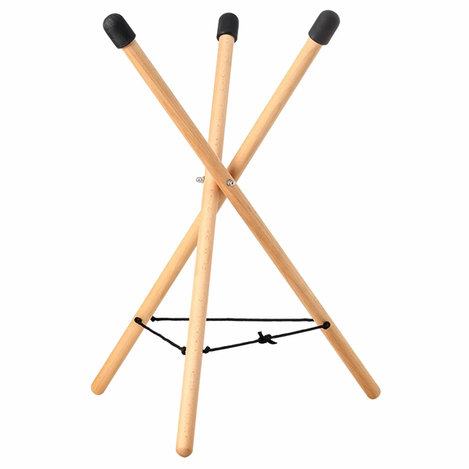 Handpan, supporto regolabile in legno massello, supporto per rullante in legno robusto, antiscivolo, portatile, regolabile, per tamburo a mano in acciaio