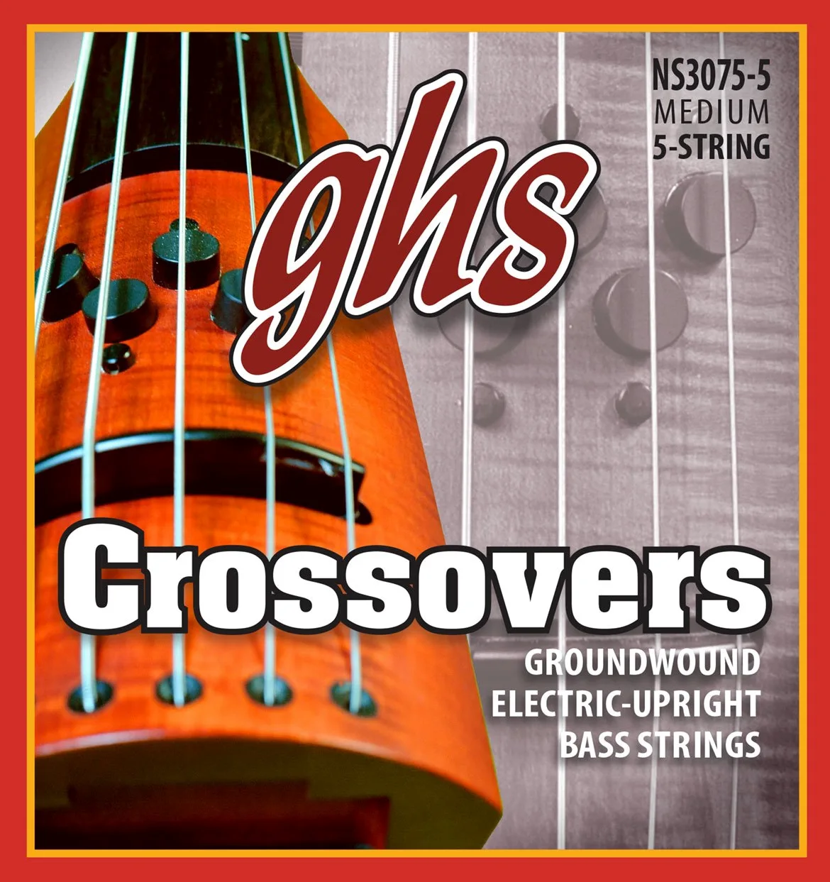 GHS NS 3075 – 5 Cross Overs Upright Bass (5 Corde)