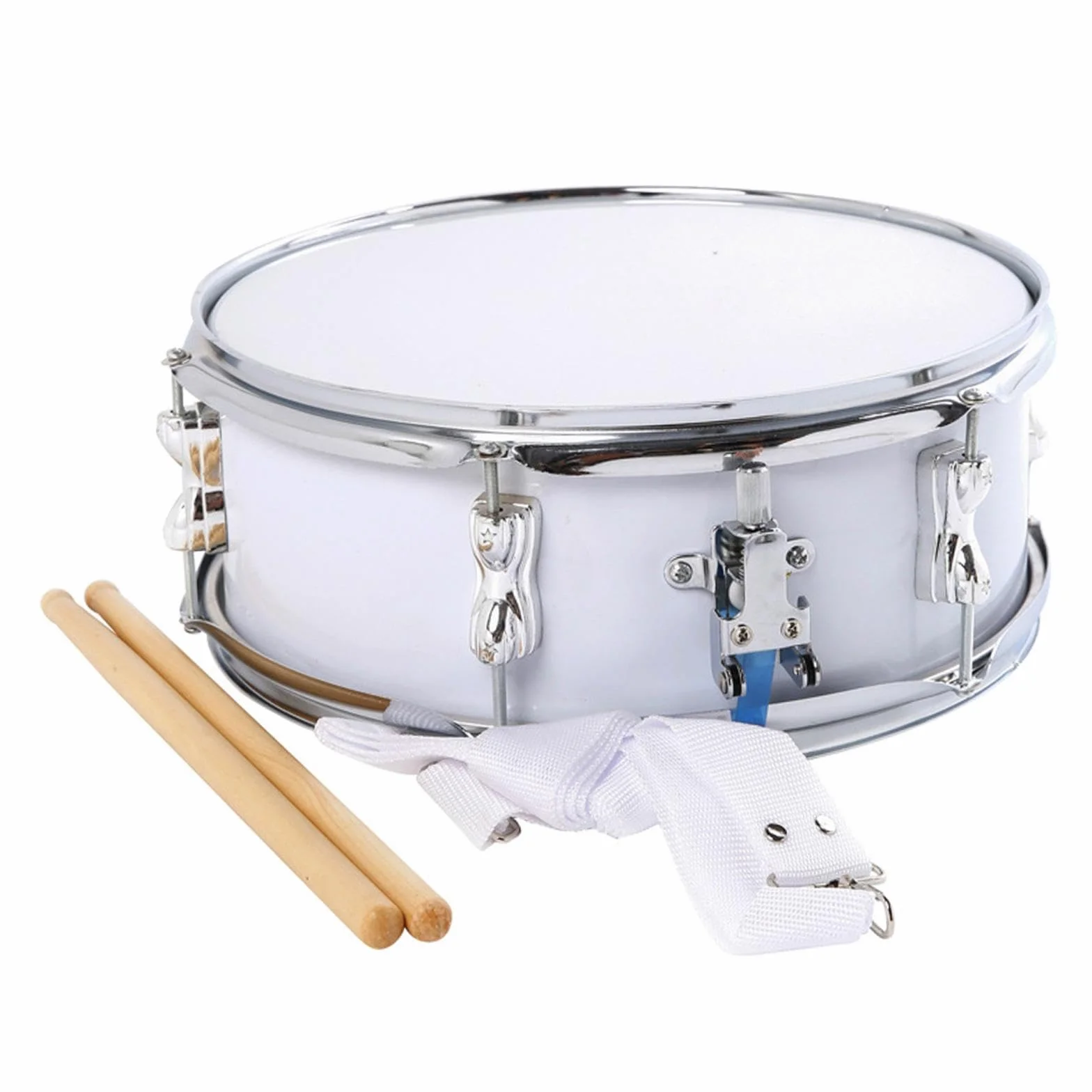 LOVIVER Rullante Pollici Batteria Musicale Strumenti Musicali Professionali per l'apprendimento della Musica Tamburo a Doppio Tono per Ragazzi Ragazze,