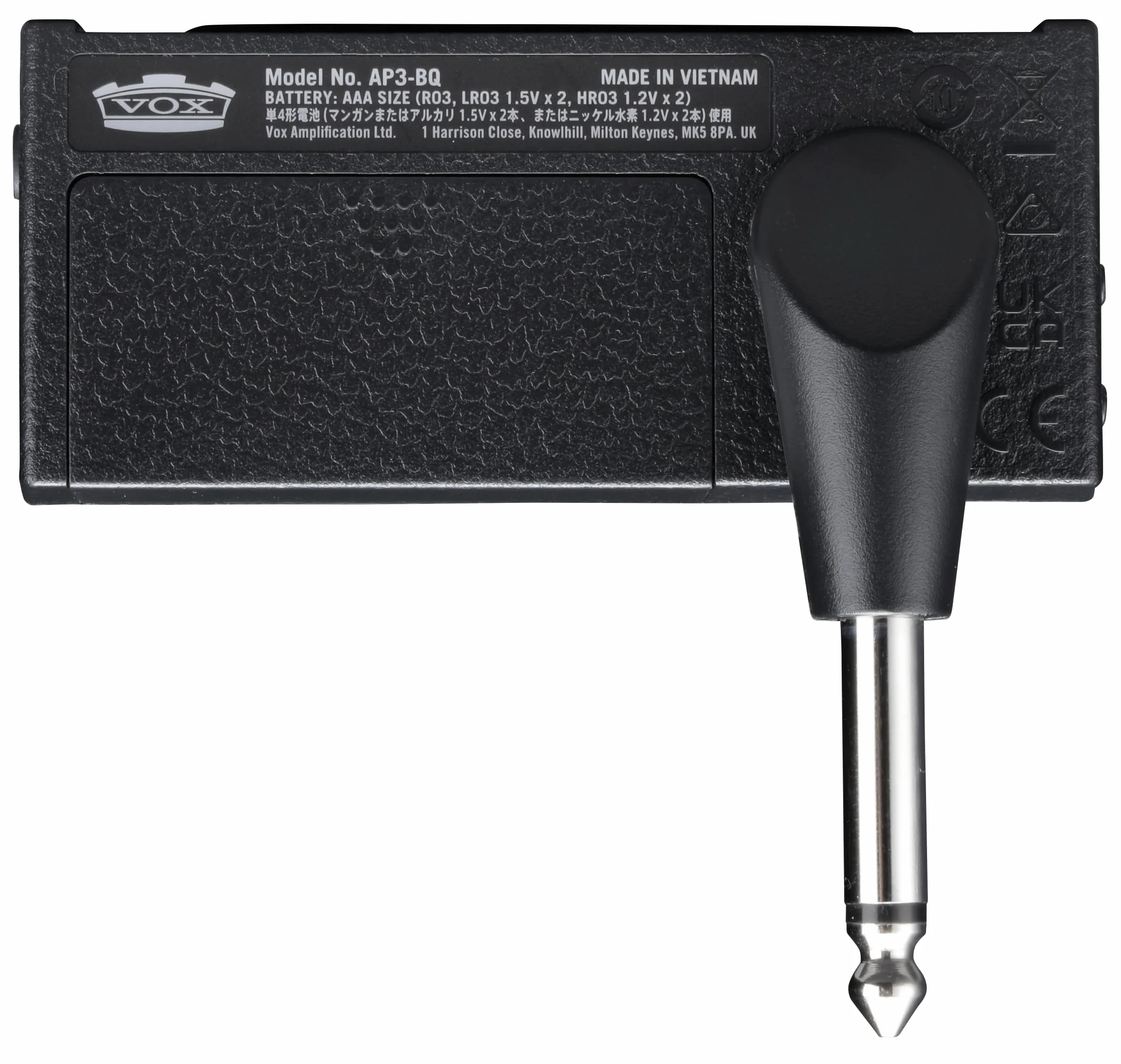 VOX - AMPLUG 3 BOUTIQUE, Amplificatore per Chitarra Elettrica, a Batteria,Suono Boutique ispirato al Dumble, Effetti Chorus/Delay/Reverb,Controlli Gain/Tone/Volume,