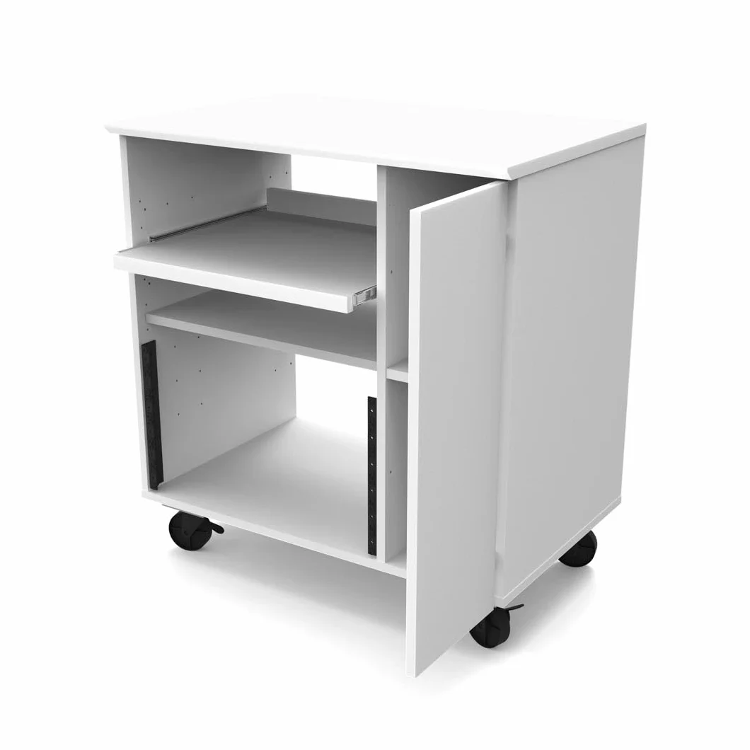 Glorious Modular Side Rack White - Estensione rack da studio per le serie Sound Desk e Workbench
