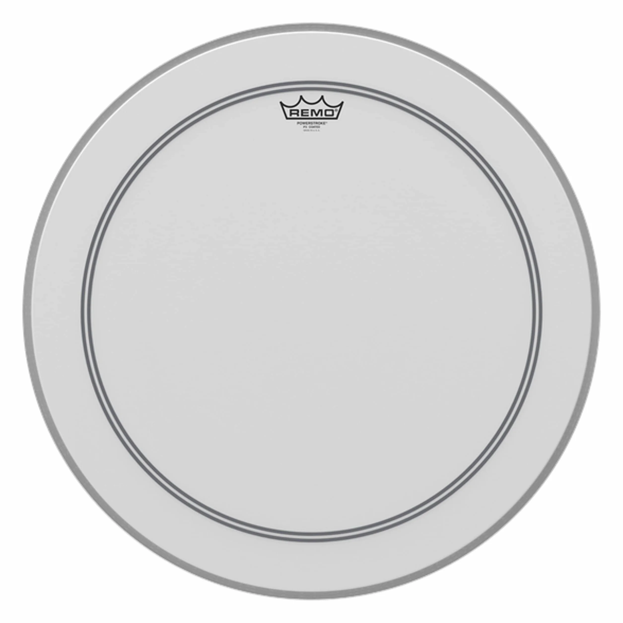 Remo, Pelle per batteria Powerstroke 3 Bianca sabbiata, 16" P3-0116-BP
