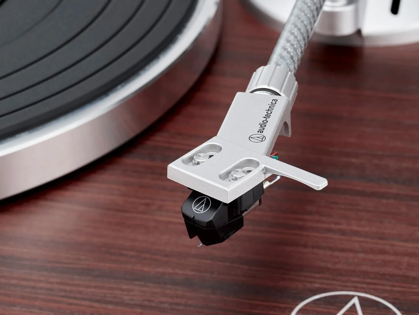 Audio-Technica LPW50BTRW Giradischi Wireless con Trazione a Cinghia Palissandro