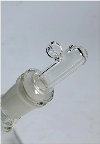 Black Leaf Ice Bong in Vetro 36cm per Erbe e Oli con Valigetta