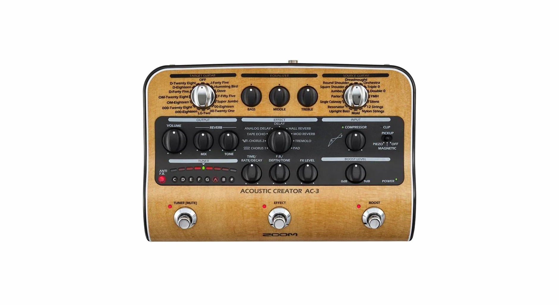 Zoom Acoustic Creator AC-3