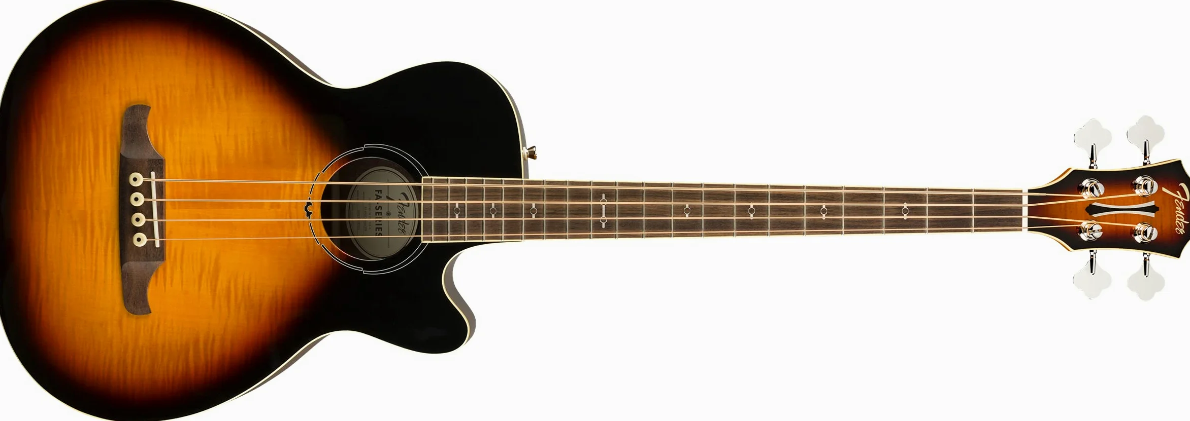 Fender FA-450CE - Chitarra basso acustica, 3 colori, tastiera in alloro