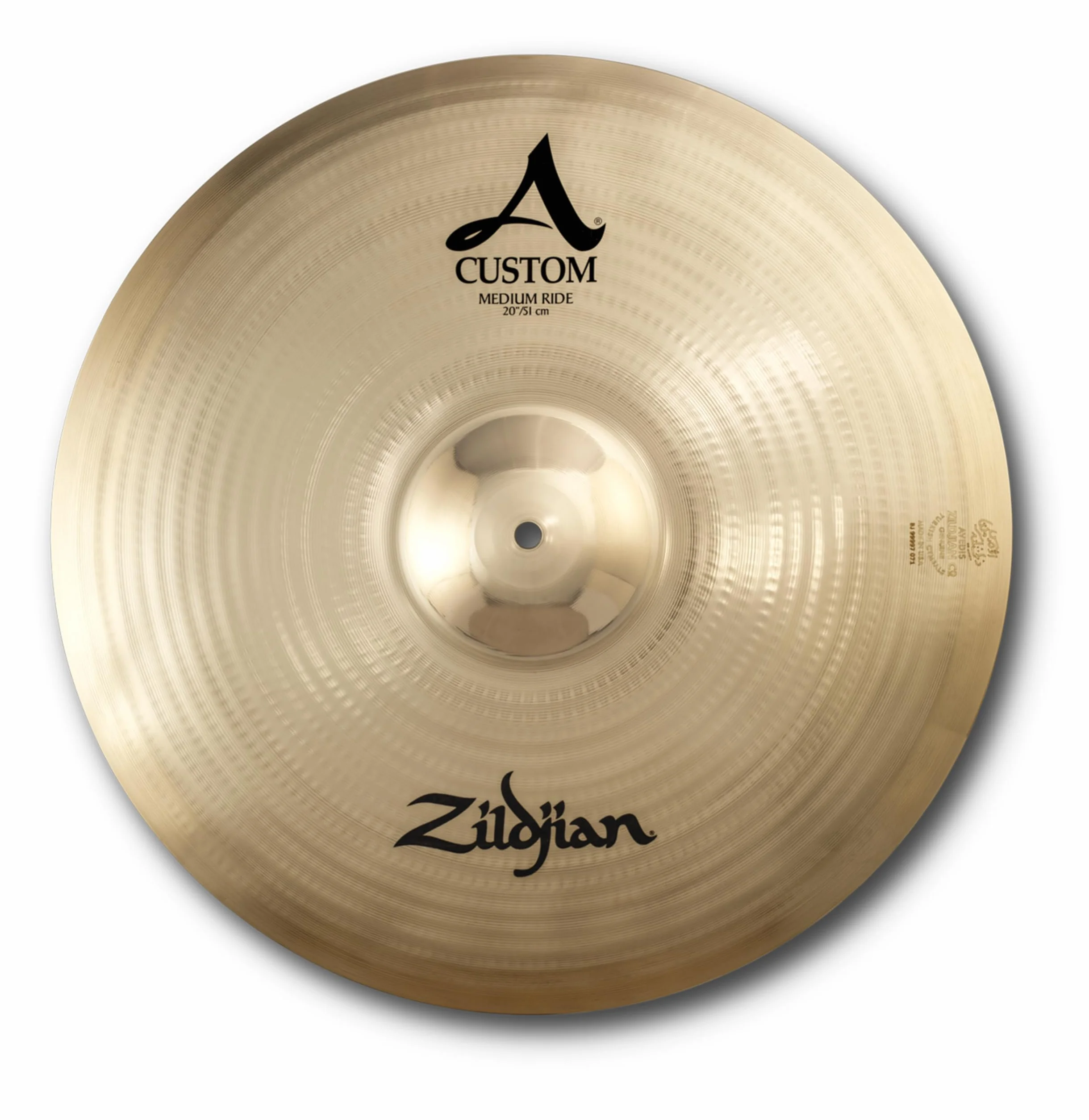 Zildjian A20519 Medium Ride Brilliant Finish Piatto 20"