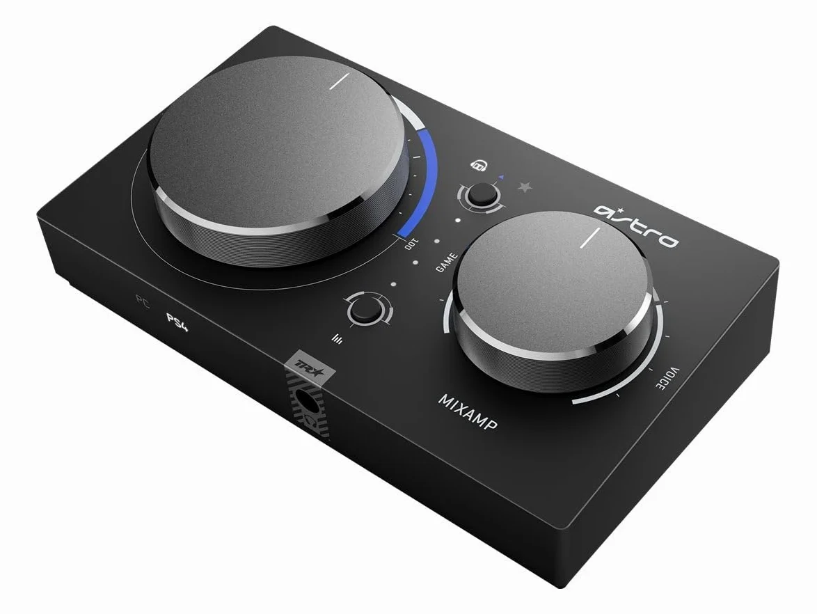 ASTRO Gaming MixAmp Pro TR con Dolby Audio, uscita streaming personalizzabile, bilanciamento vocale, scheda audio USB, amplificatore mixer per Playstation 5, PS4, Xbox Series X|S, Xbox One, PC e Mac