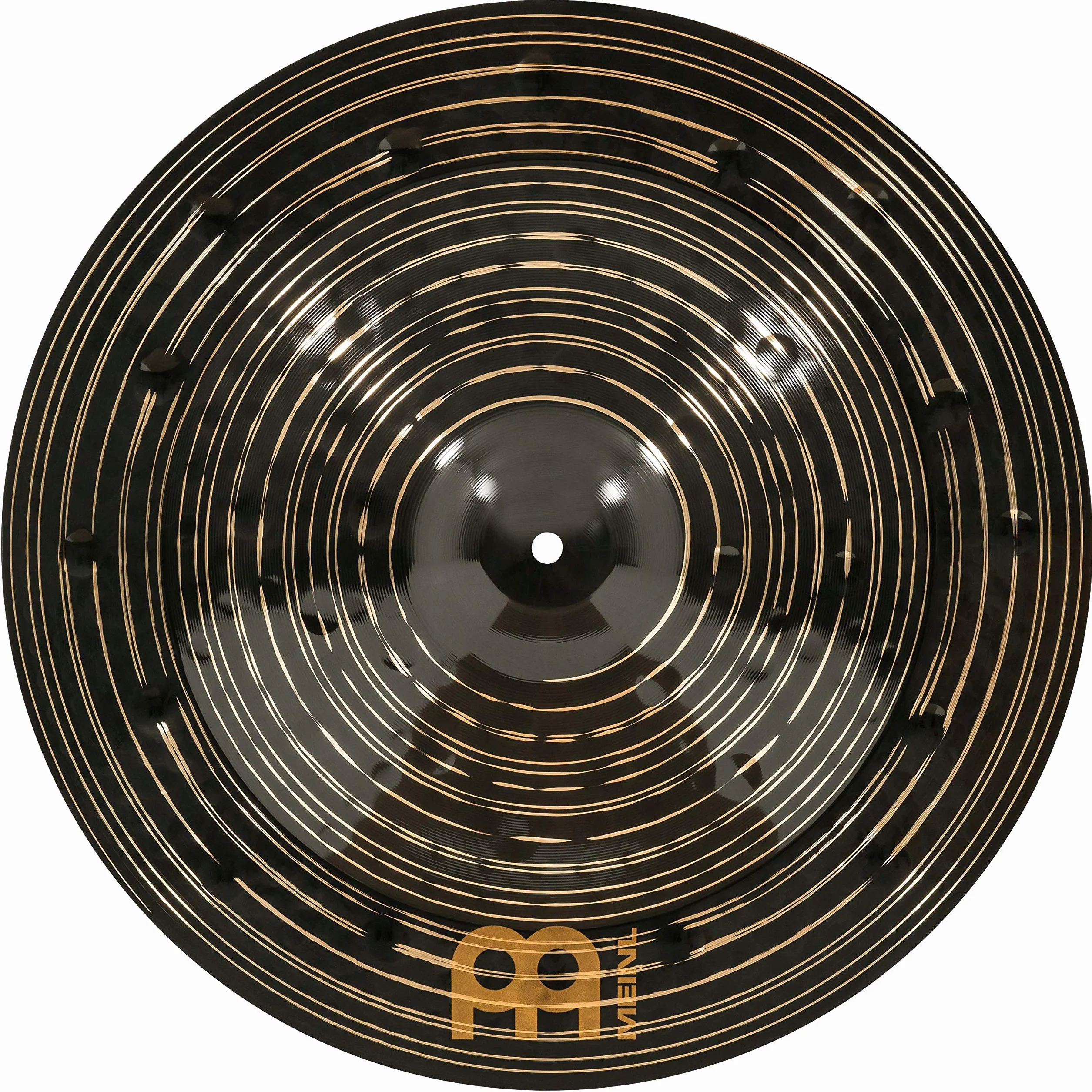 Meinl Cymbals Classics Custom Dark Piatto China 18 pollici (45,72cm) per Batteria - Bronzo B12, Finitura Scura, Prodotto in Germania (CC18DACH)