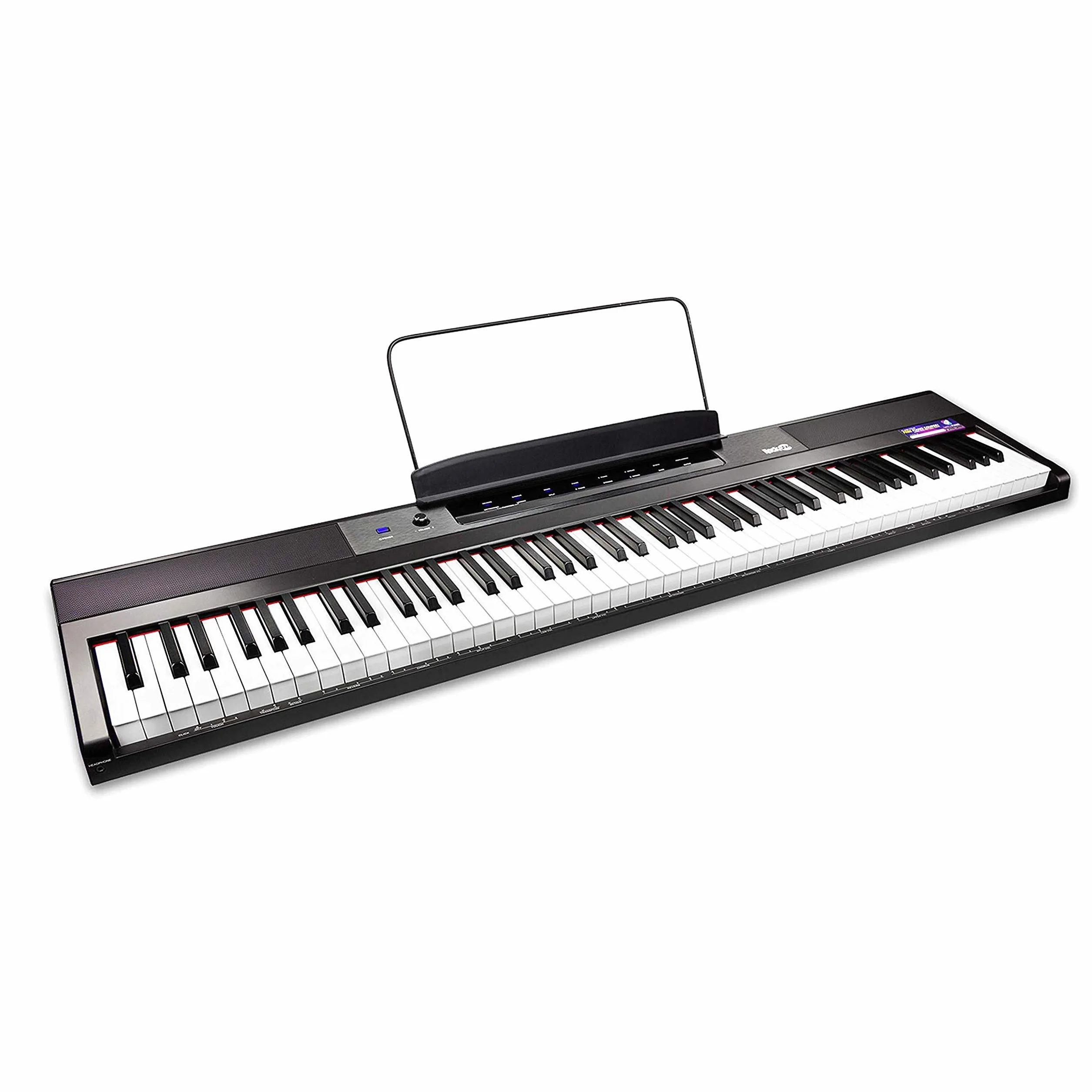 Pianoforte digitale RockJam a 88 tasti con tasti semi-pesati